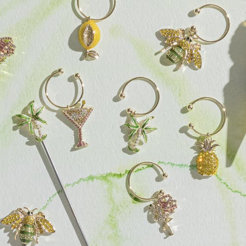 Joanna Buchanan Celestial Wine Charms In Gold