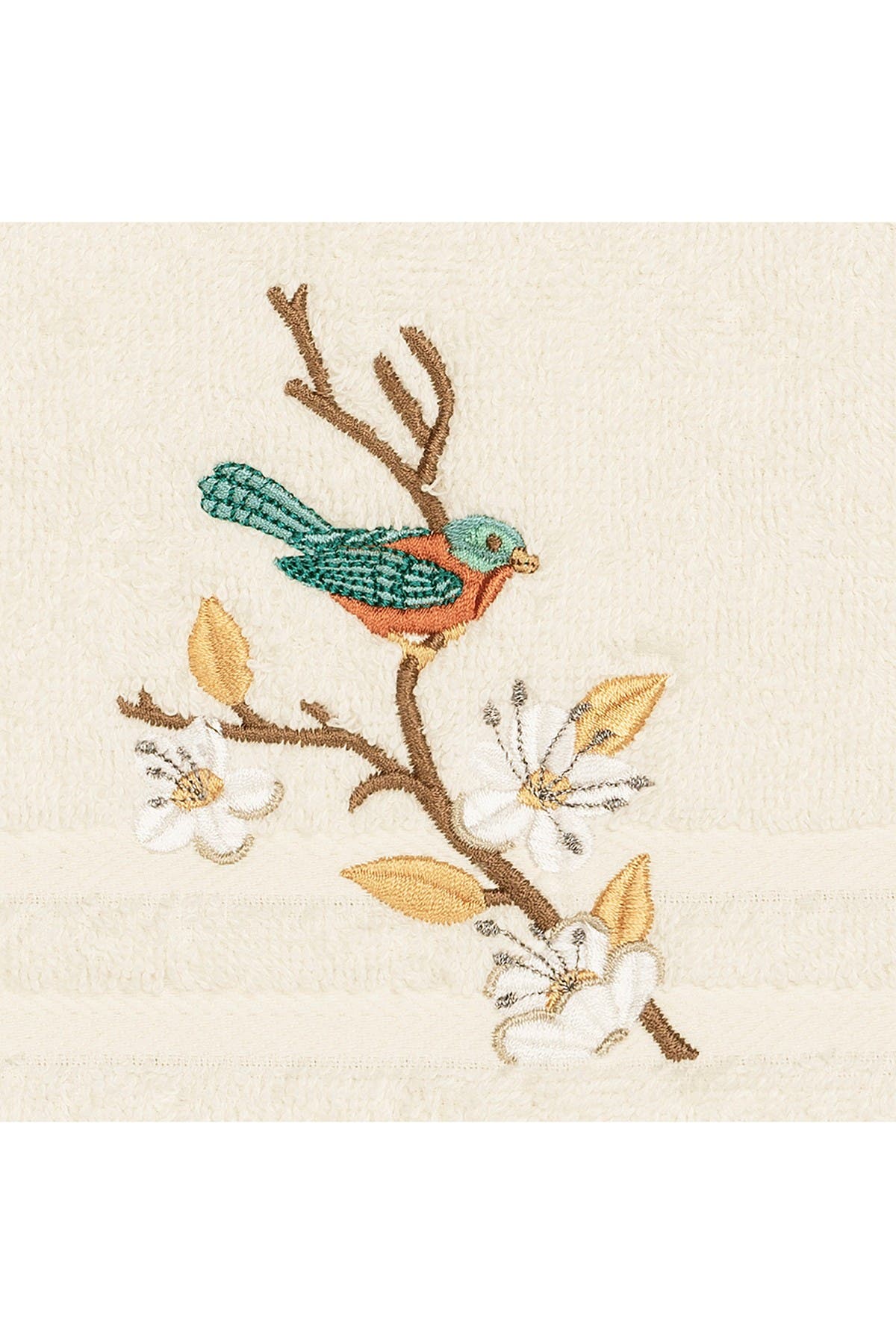 Linum Home Textiles Spring Time Embellished Hand Towel - Cream ...