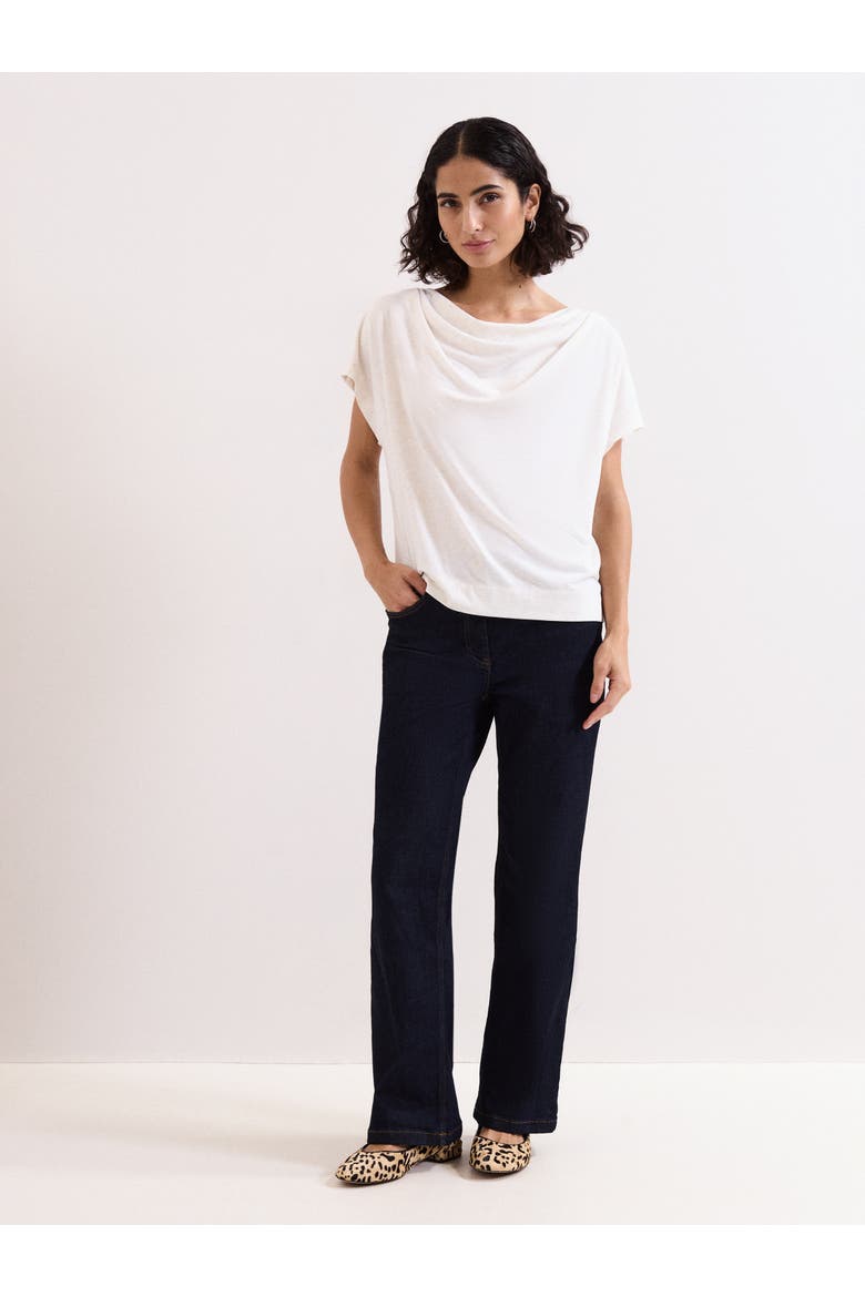 Priya Cowl Neck Top, Alternate, color, Neutral