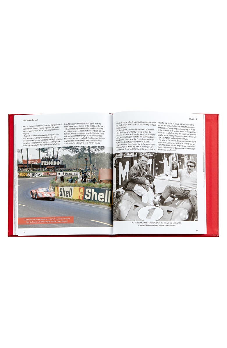 Graphic Image Ford vs. Ferrari Leather Edition, Alternate, color, Red