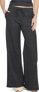 Project Social T Thea Striped Wide Leg Pants