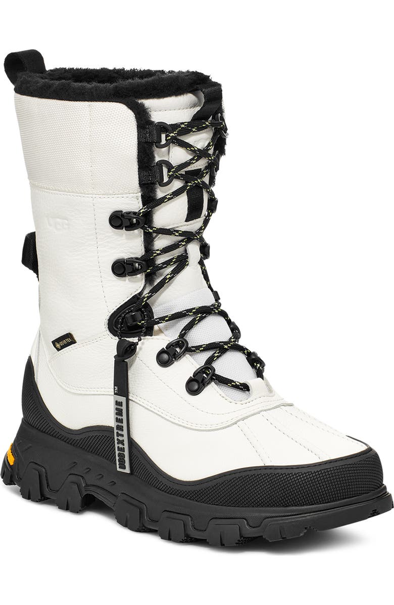 UGG<sup>®</sup> Adirondack Meridian Waterproof Snow Boot, Main, color, White