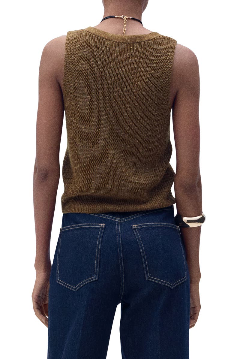 MANGO Jazmin Sweater Vest, Alternate, color, 