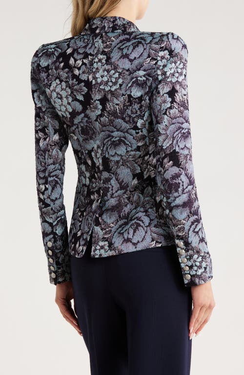 L Agence L'agence Bethany Structured Double Breasted Blazer In Multi