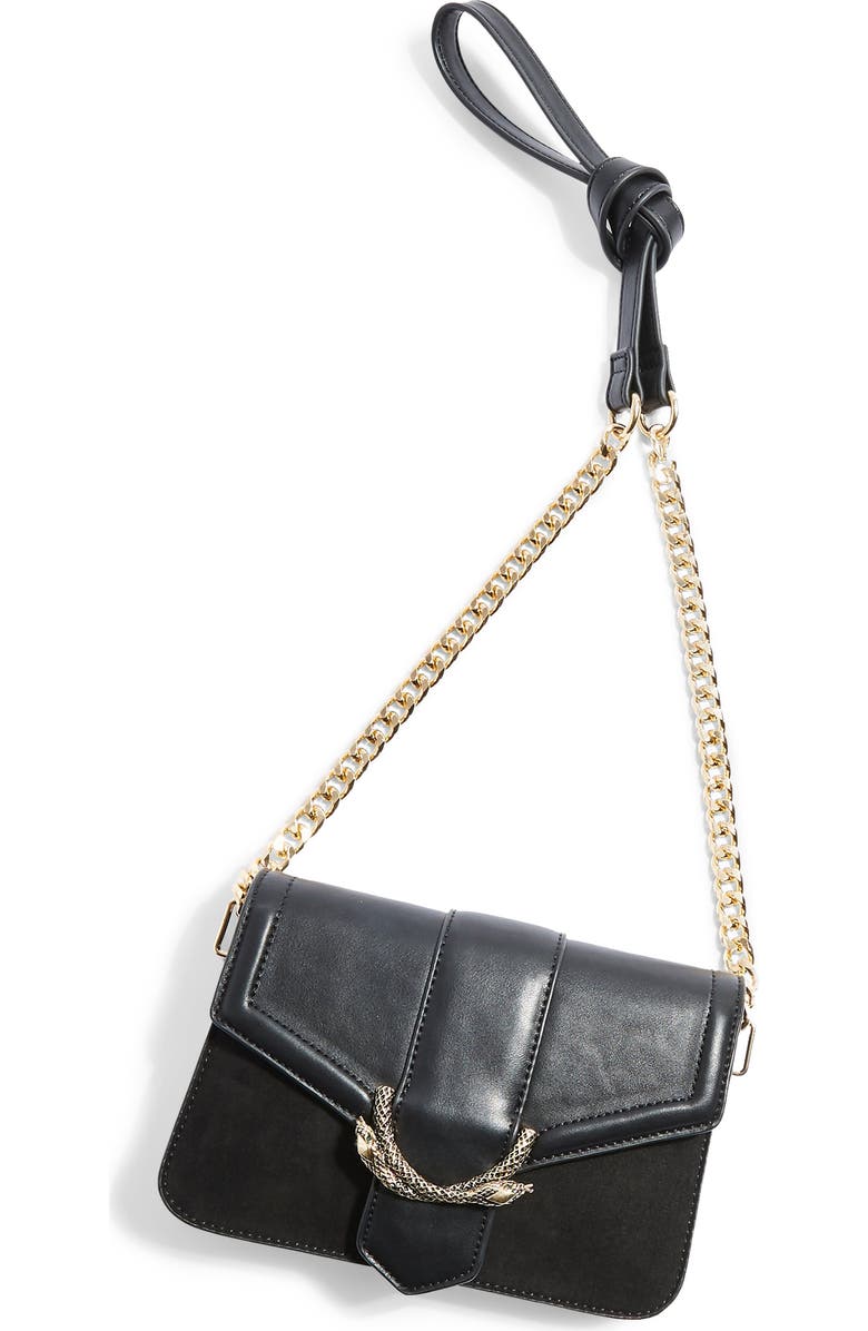 Topshop Sela Crossbody Bag, Alternate, color,
