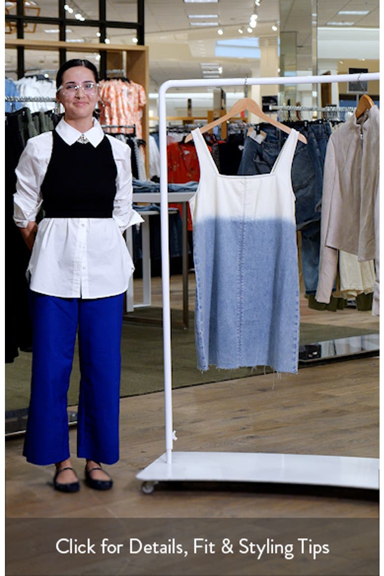 Jayde Sleeveless Denim Minidress video