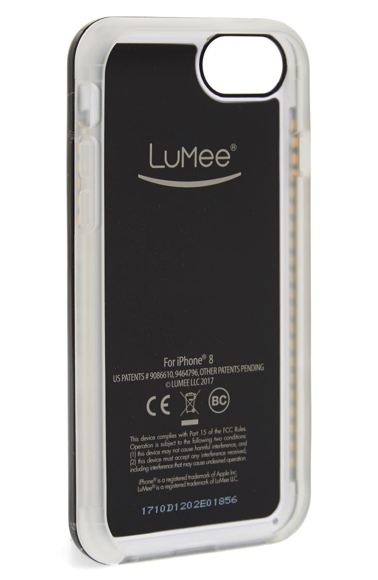 LuMee Duo Lighted iPhone 6/7/8 & 6/7/8 Plus Case, Alternate, color, 