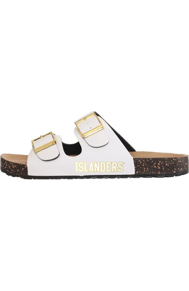 FOCO Women's FOCO New York Islanders Double-Buckle Sandals, Alternate, color,