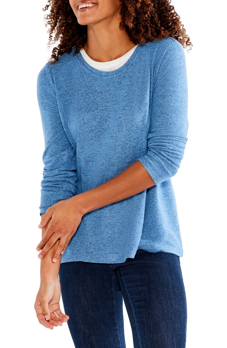 NIC+ZOE Sweet Dreams Double Layer T-Shirt, Main, color,