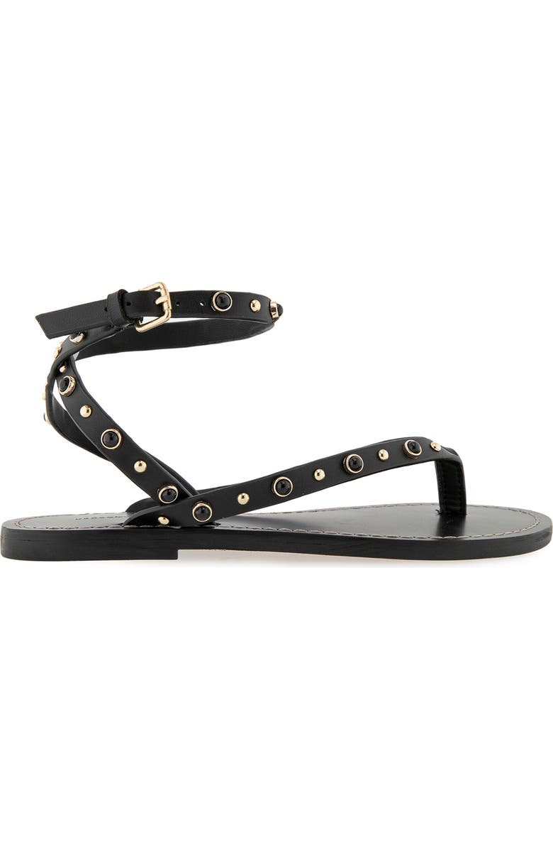 Rebecca Minkoff Jamie Ankle Strap Sandal, Alternate, color, Black