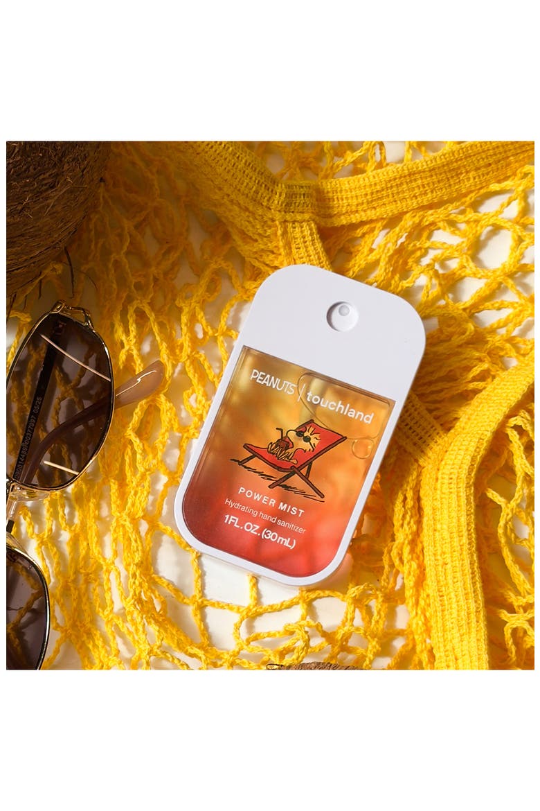 Peanuts Power Mist Beach Coco Hydrating Hand Sanitizer, Alternate, color, BEACH COCO
