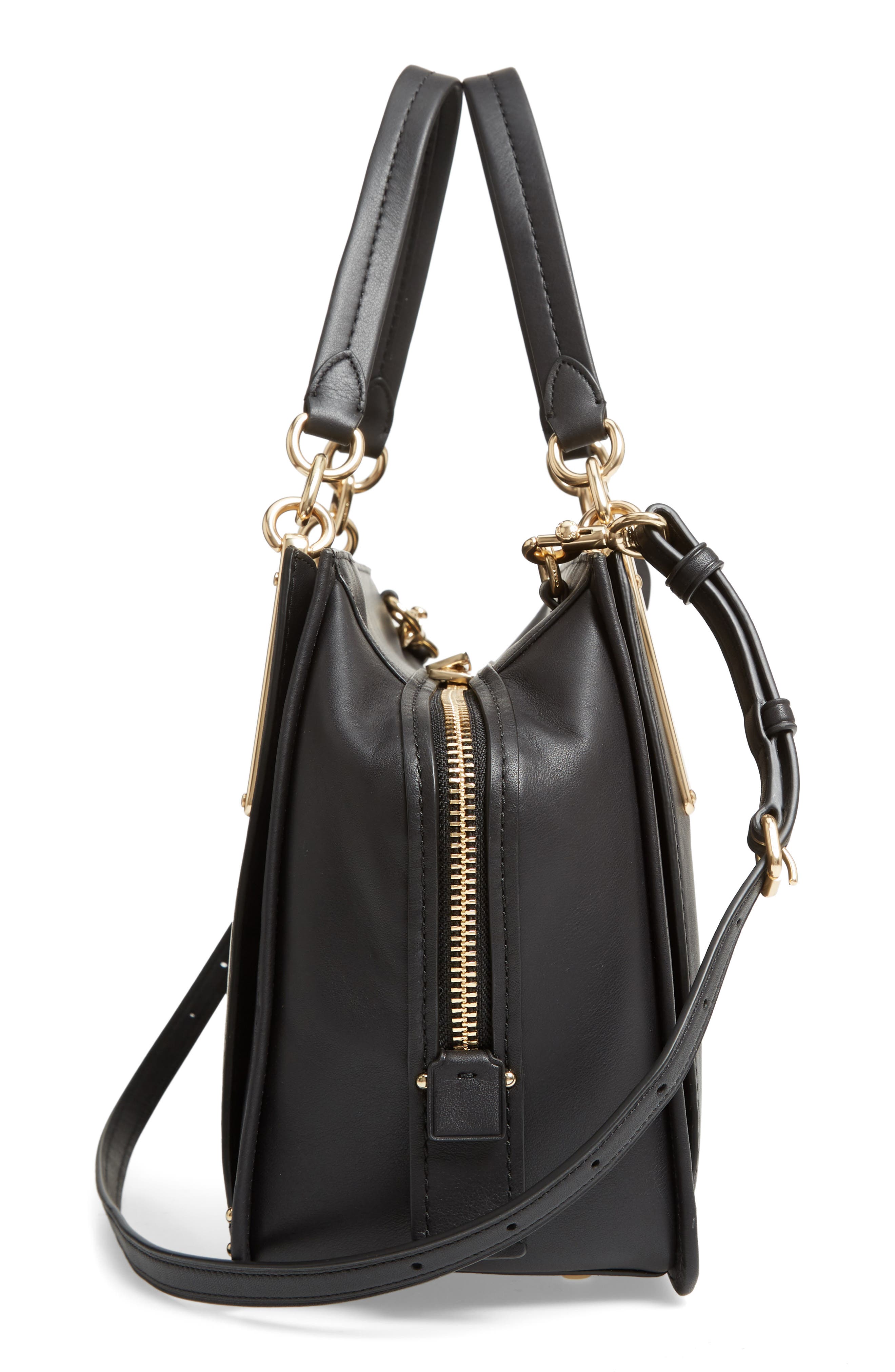 COACH Dreamer 36 Leather Bag, Alternate, color, 