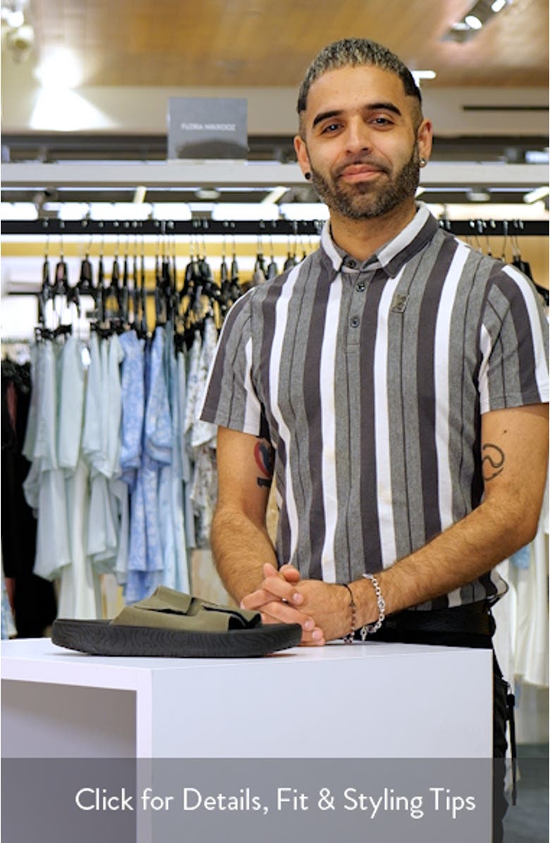 Etna Suede Slide Sandal, sales video thumbnail