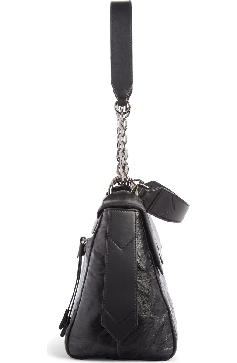 Givenchy Medium ID Pepe Leather Top Handle Bag, Alternate, color,