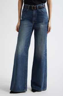 Nili Lotan Salome Wide Leg Jeans