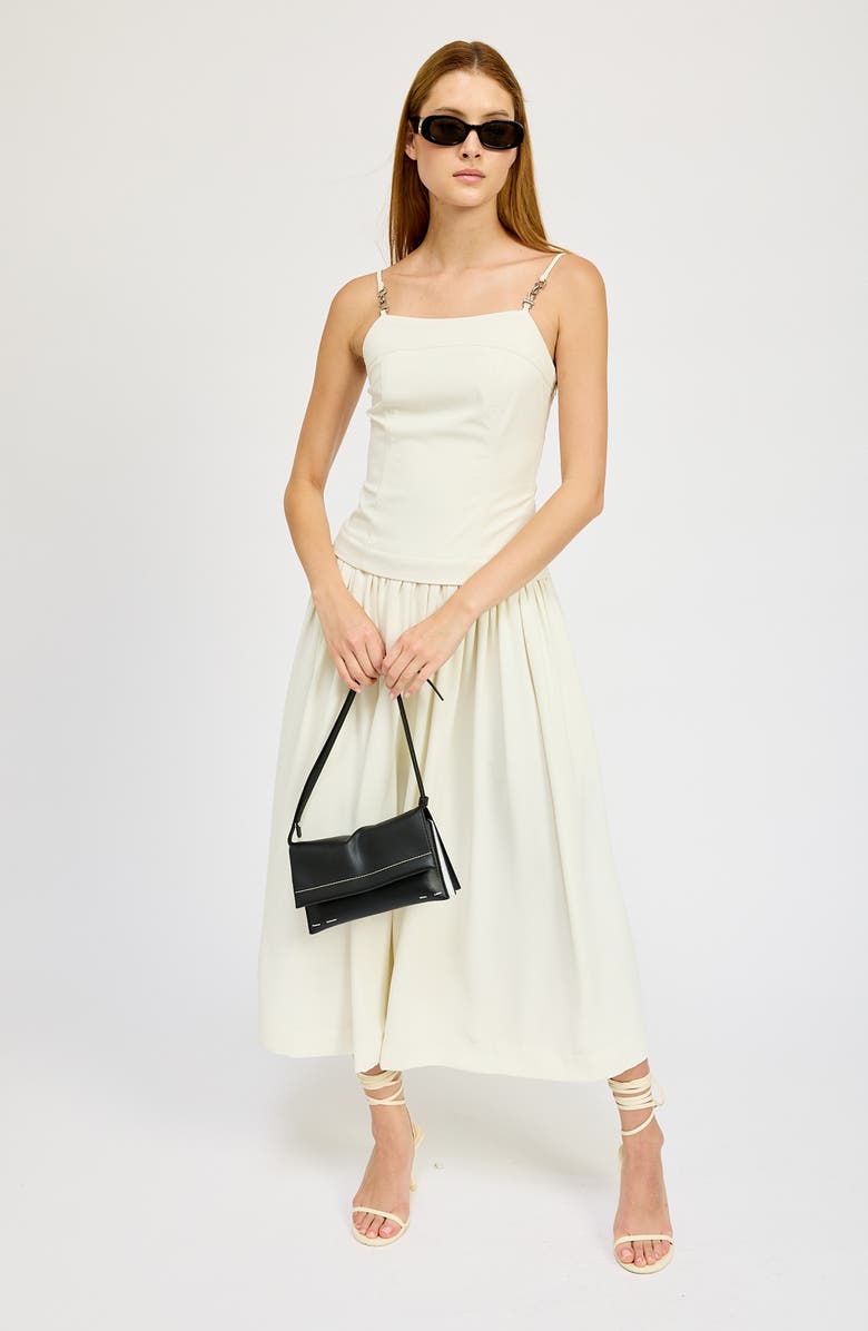 En Saison Barrett Bit Strap Detail Maxi Dress, Alternate, color,