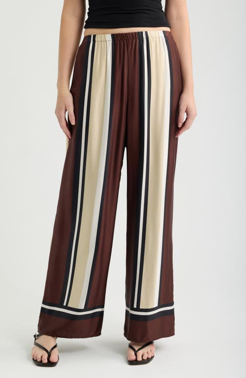 Jensen Striped Wide Leg Pants