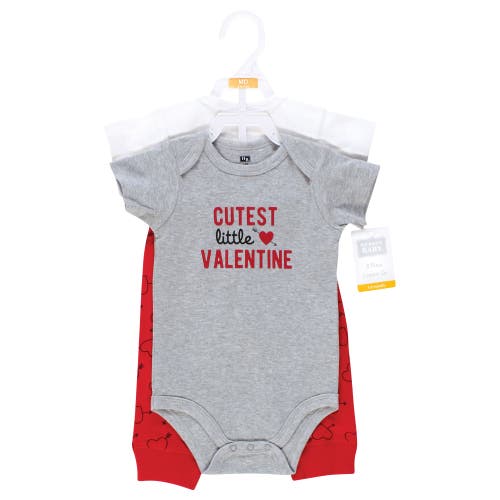 Hudson Baby Two Bodysuits & Matching Pants Apparel Set In Gray