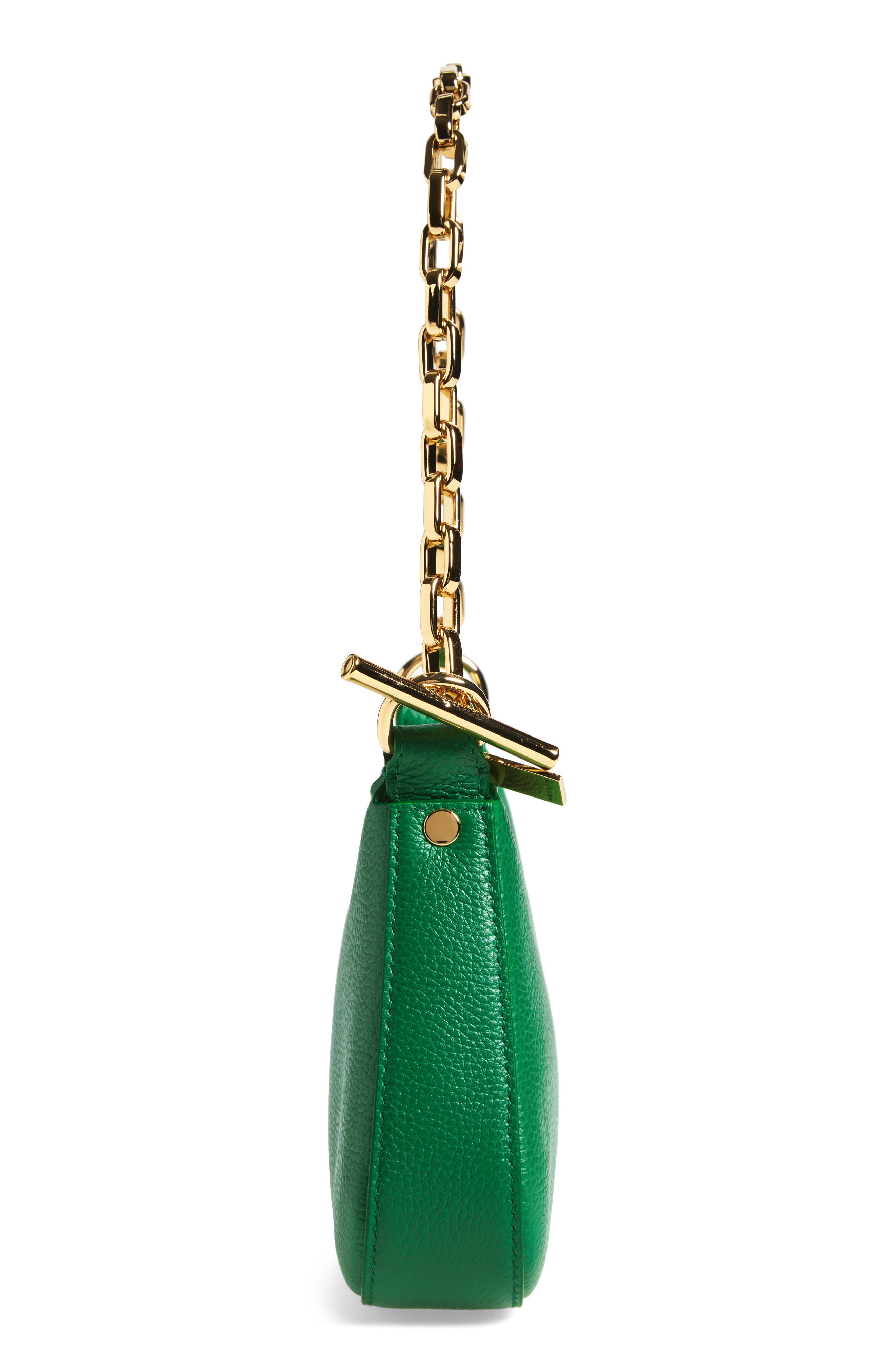 McQueen Mini T-Bar Leather Top Handle Bag, Alternate, color, 