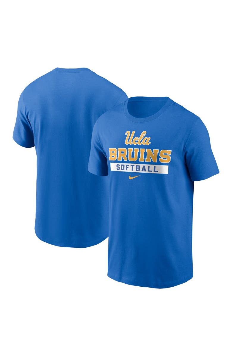 Nike Men's Nike Blue UCLA Bruins Softball T-Shirt, Main, color, 