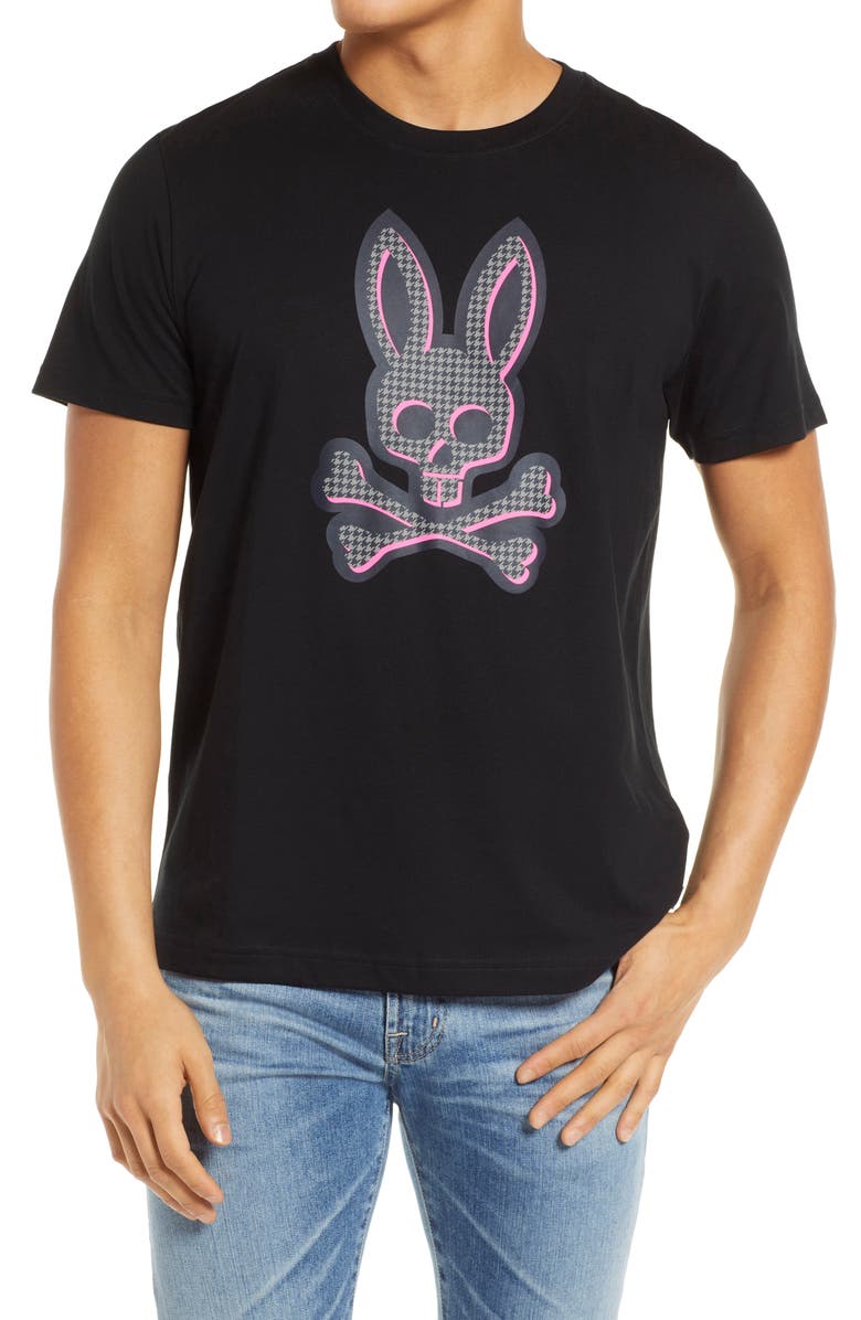 Psycho Bunny Men's Drake Graphic Tee, Main, color, 