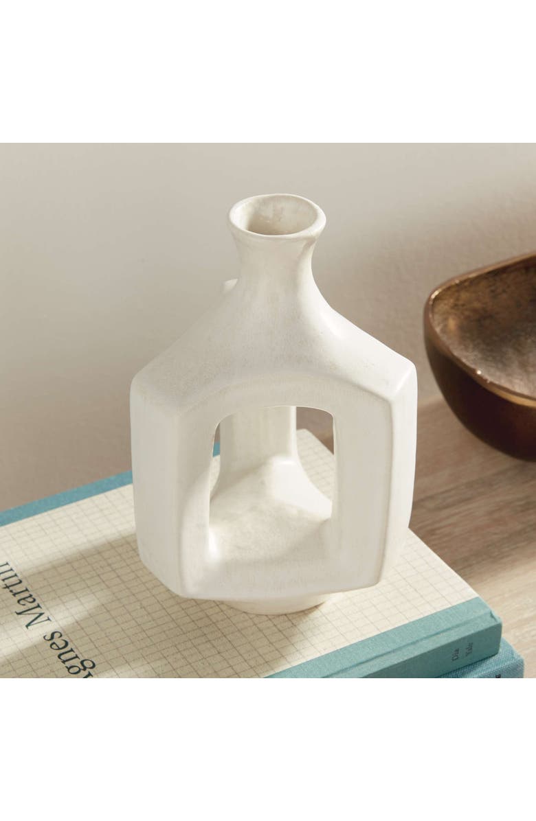 Napa Home & Garden Sonya Vase Short, Alternate, color, White