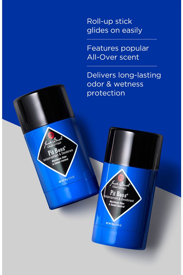 Pit Boss Antiperspirant & Deodorant Duo $44 Value, Alternate, color, NO COLOR