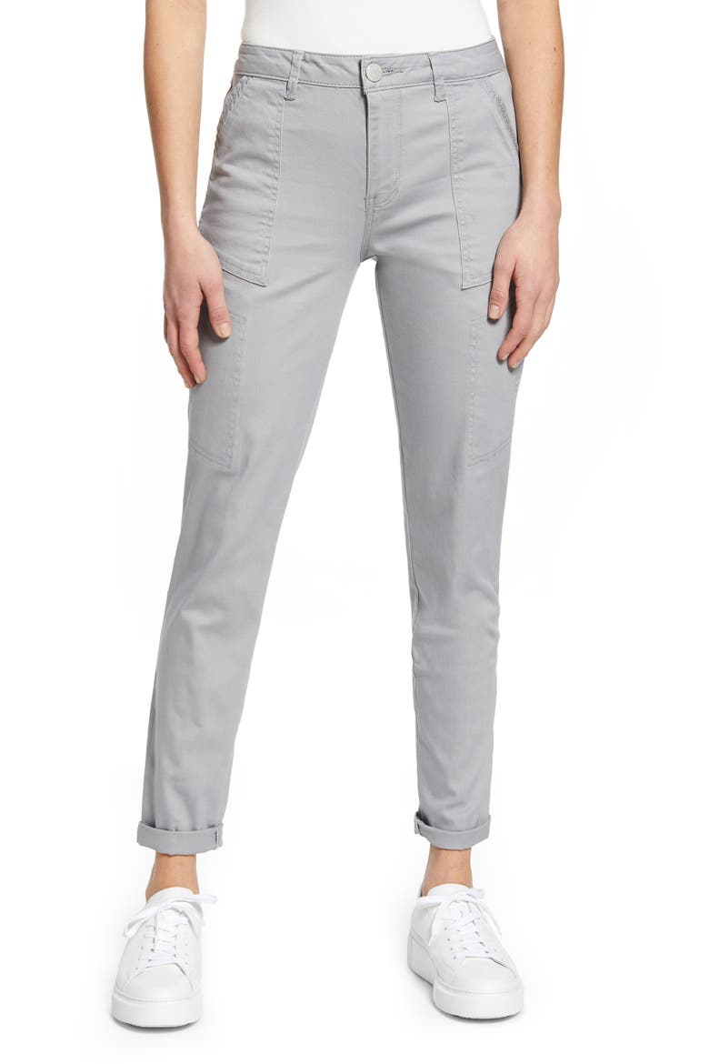 Flex-ellent High Waist Cargo Pants (Nordstrom Exclusive), Main, color, DGY-DOVE GREY