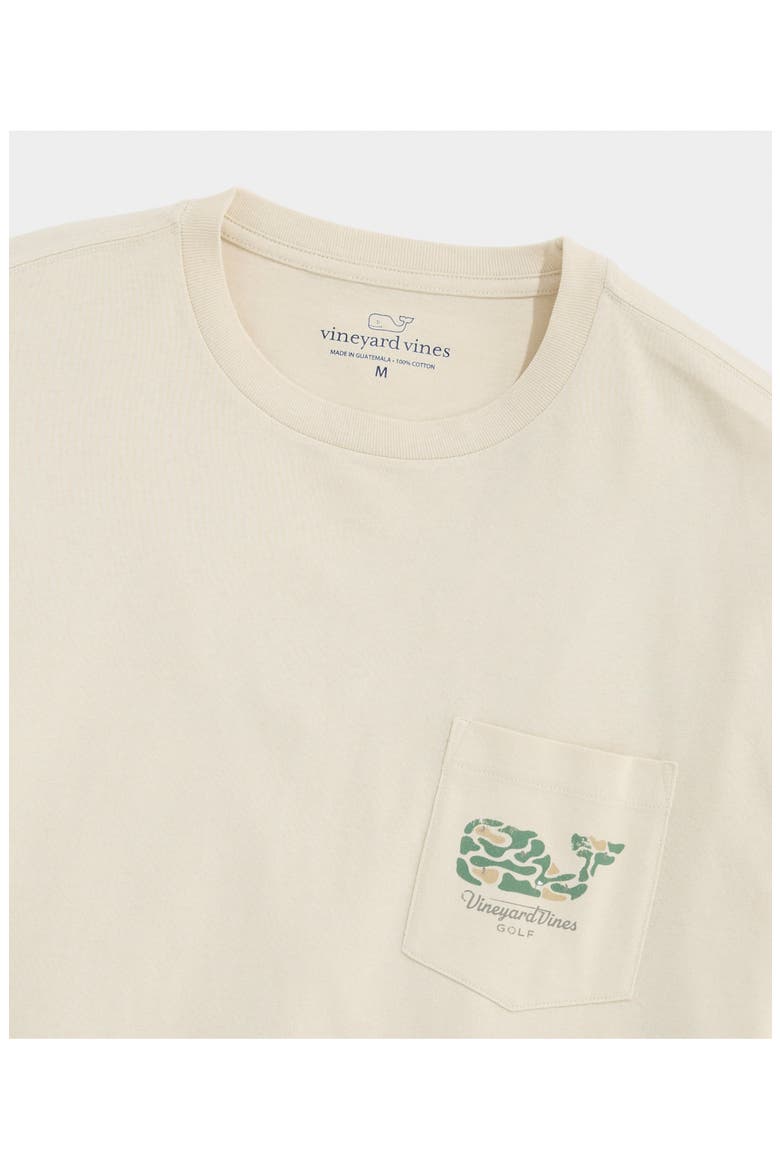 Golf Course Whale Graphic Pocket T-Shirt, Alternate, color, STONE
