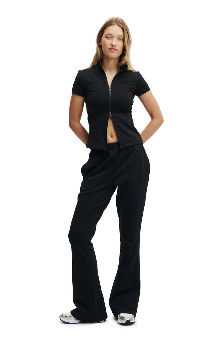 COTTON ON BODY Active Core Zip Through Short Sleeve, Alternate, color, 