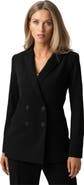 Saint + Sofia Cambridge Blazer Crepe