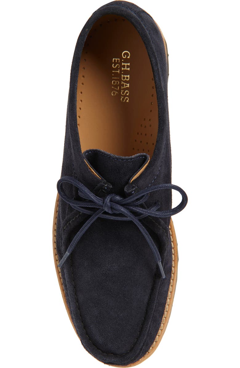 G.H.BASS Wallace Lace-Up Shoe, Alternate, color, Navy