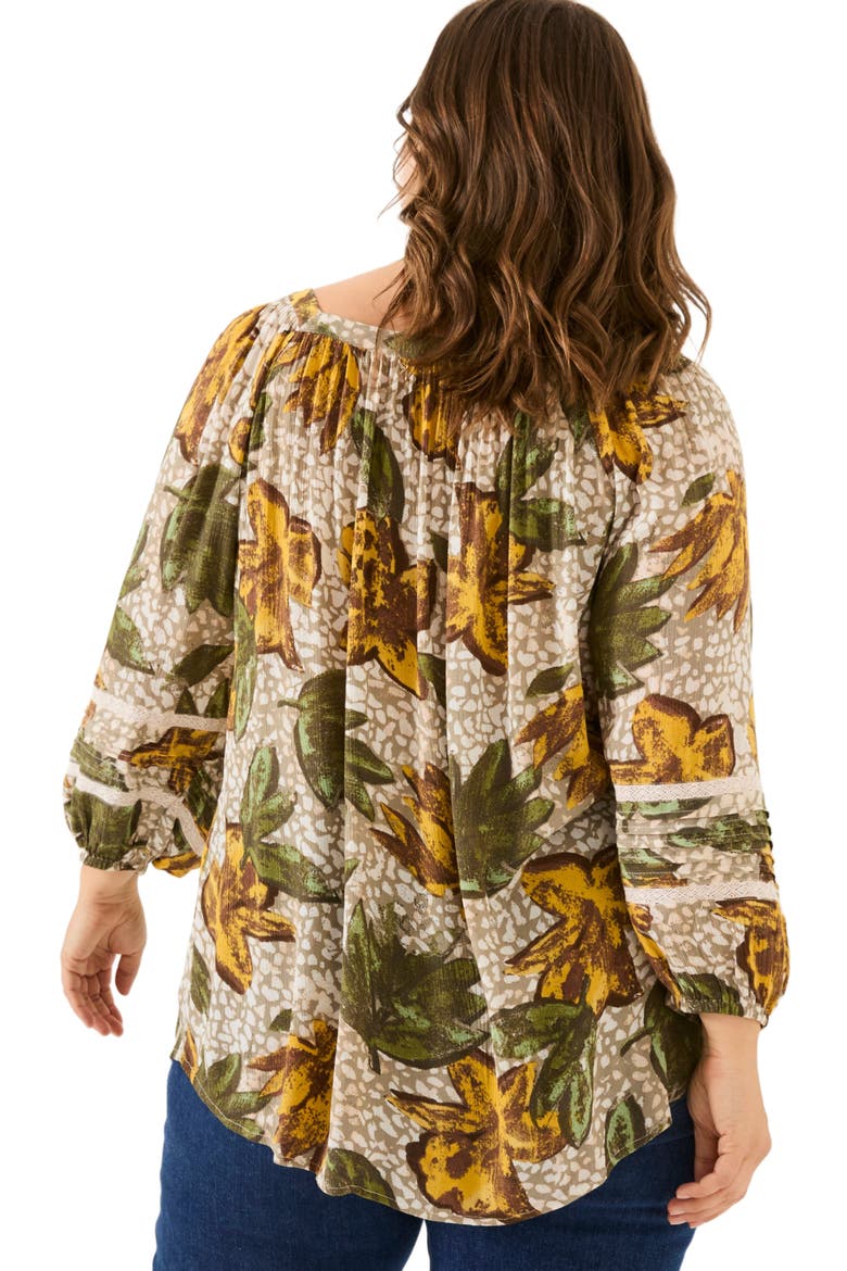 Plus Size Caitlin Tunic, Alternate, color, Natural