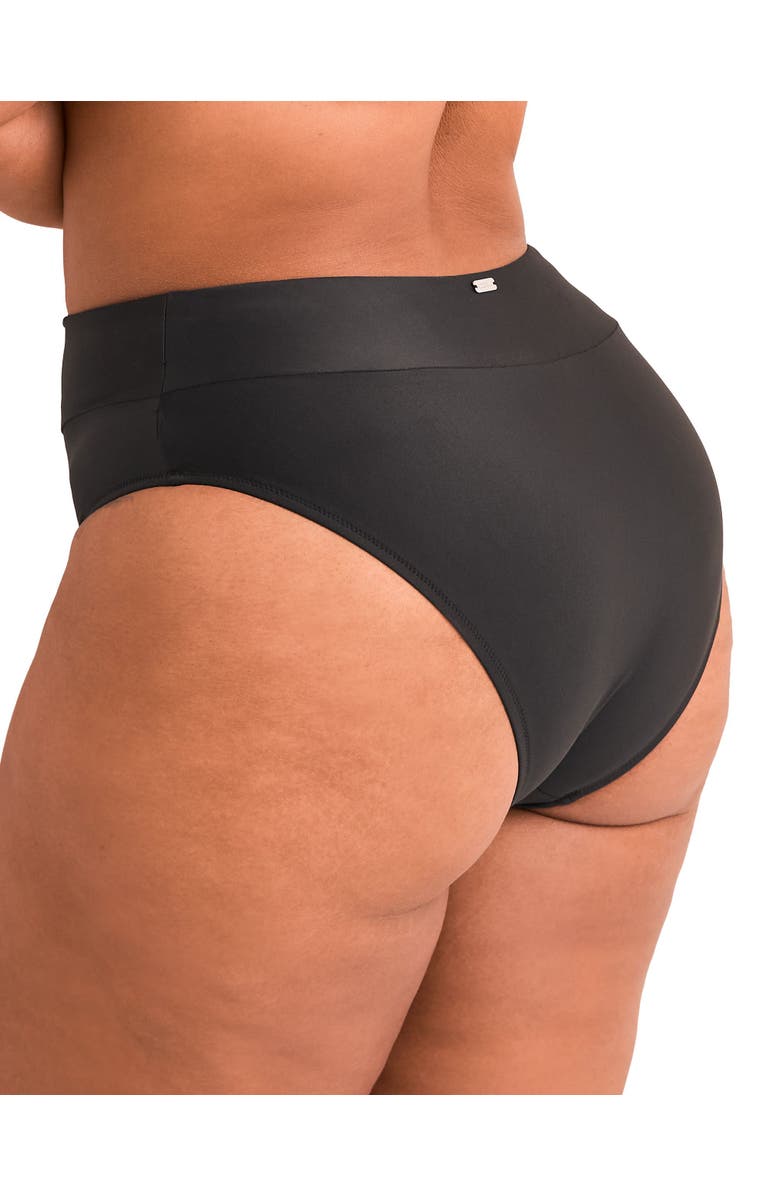 Adore Me Perry Swimwear High Waisted Bottom, Alternate, color, Black