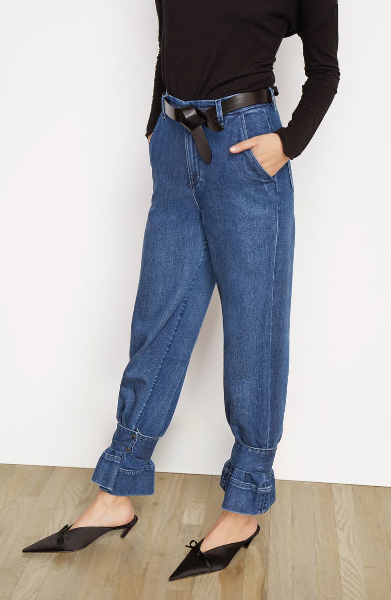 Habitual Veda High Waist Convertible Jeans, Alternate, color, 