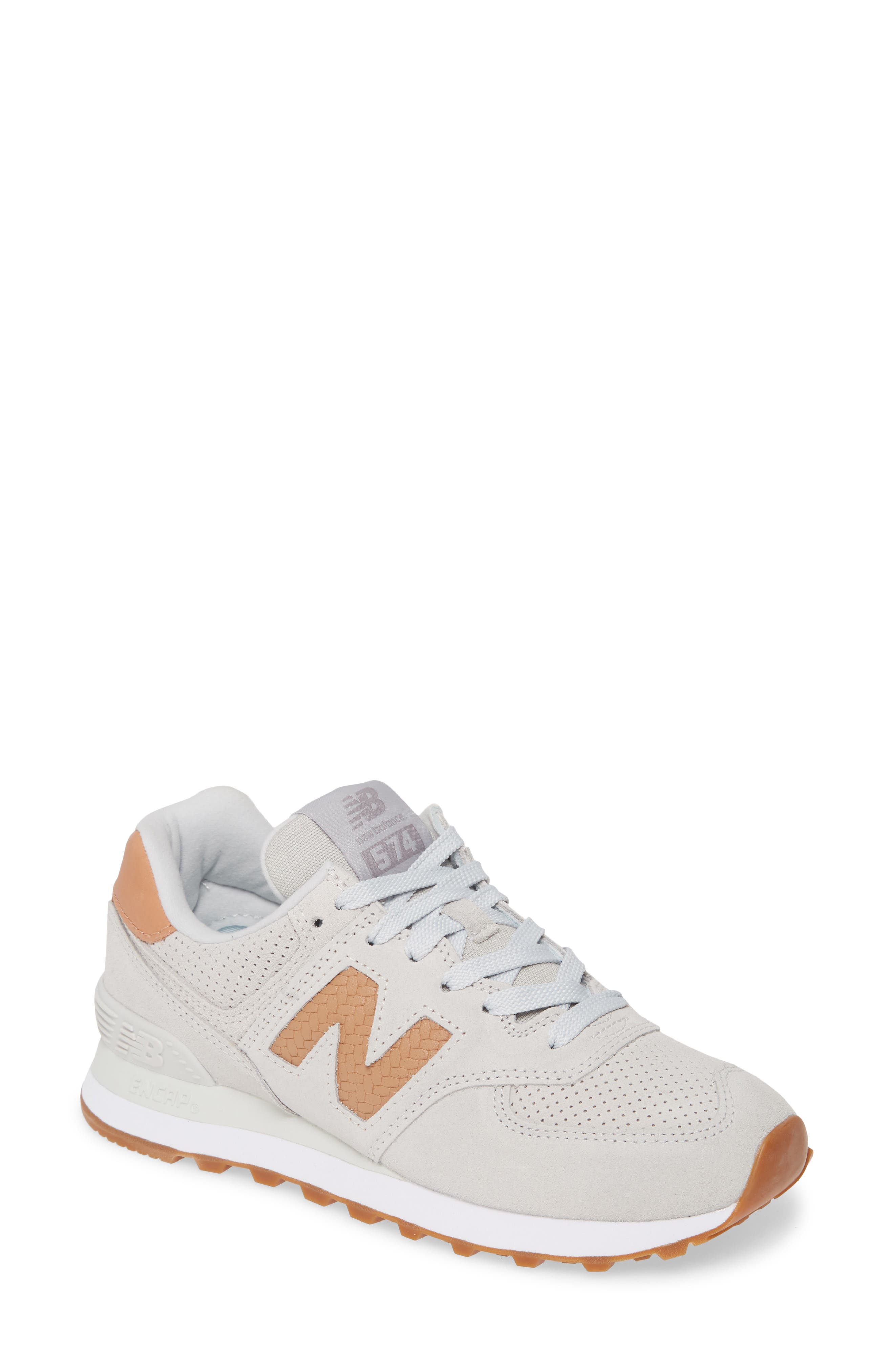 New Balance 574 Mono Sneaker, Main, color, 