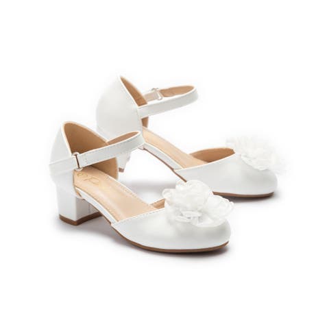 Evelisse Flower Mary Jane Shoes