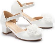 Tulleen Evelisse Flower Mary Jane Shoes