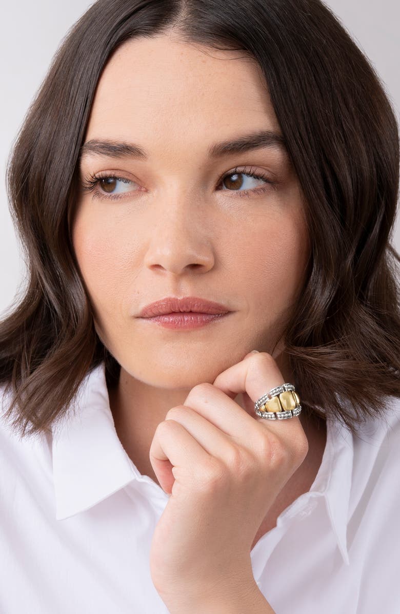 LAGOS High Bar Caviar Graduated Statement Ring, Alternate, color, 