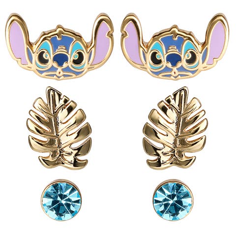 Lilo and Stitch 3 Piece Earring Set