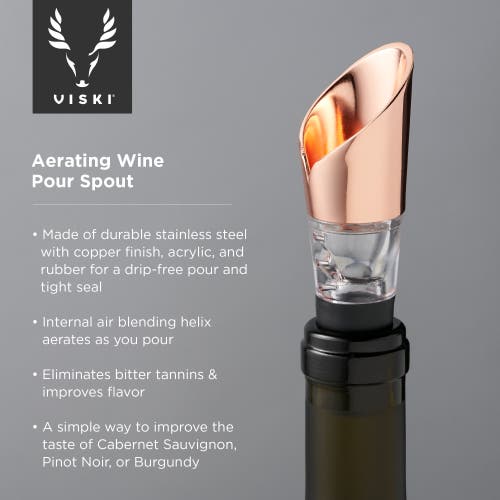 Viski Aerating Pour Spout In Summit