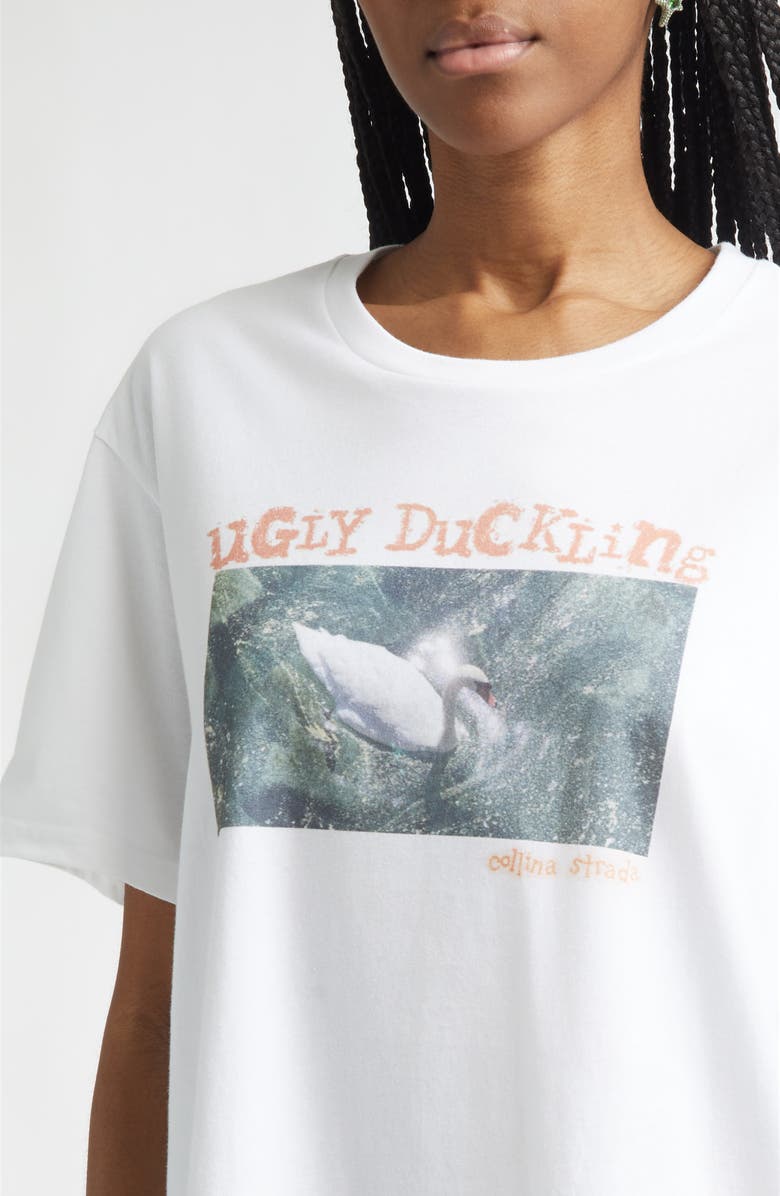 Collina Strada Organic Cotton Graphic T-Shirt, Alternate, color, Ugly Duckling