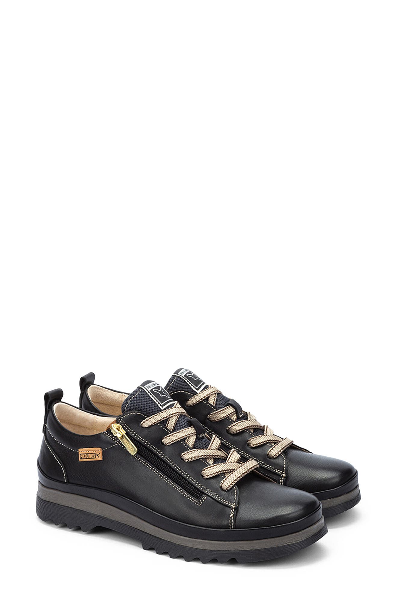 Vigo Sneaker, Main, color, BLACK