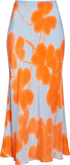 Marimekko Ekspressio Ketunleipä Cupro Maxi Skirt | Nordstrom