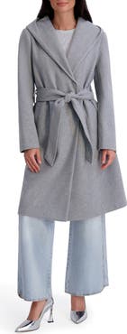 Kensie Wool Hooded Coat