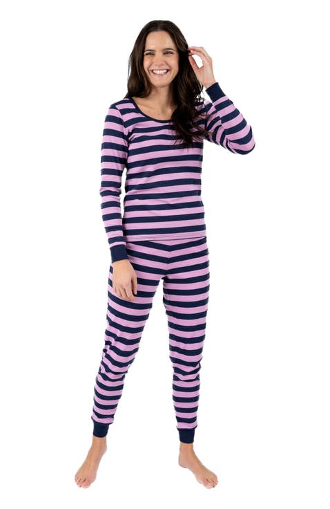 Women's Cotton Striped Matching Family Pajamas
