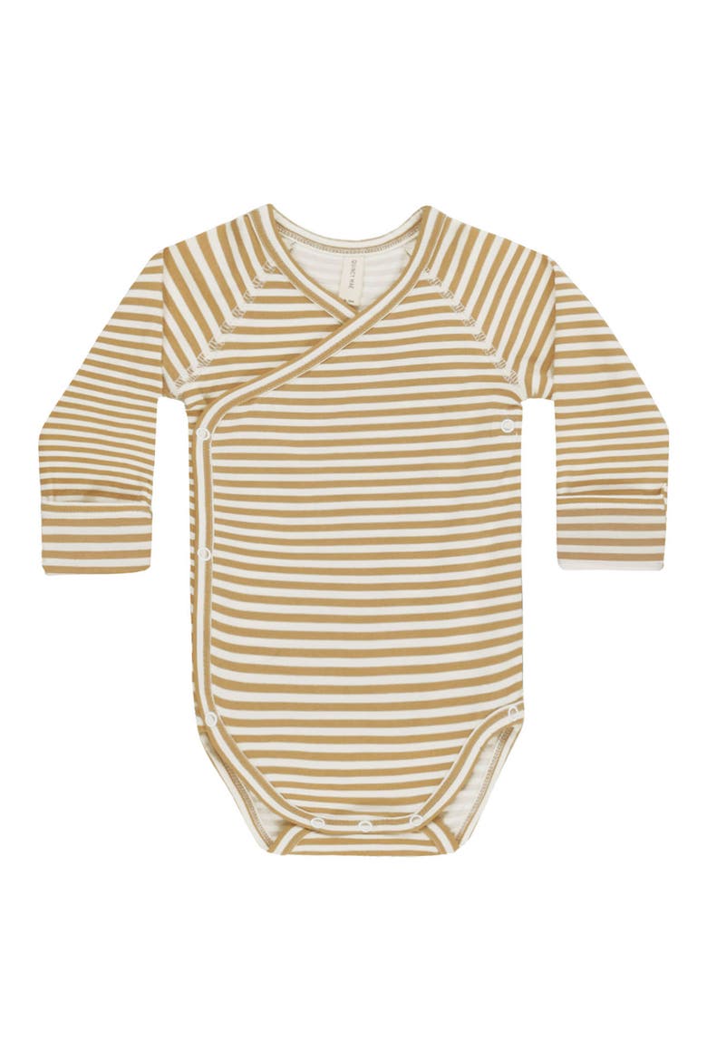 Side Snap Bodysuit, Main, color, HONEY