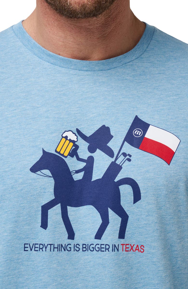 TravisMathew Hoot & Hollar 2.0 Cotton Graphic T-Shirt, Alternate, color, Heather Allure