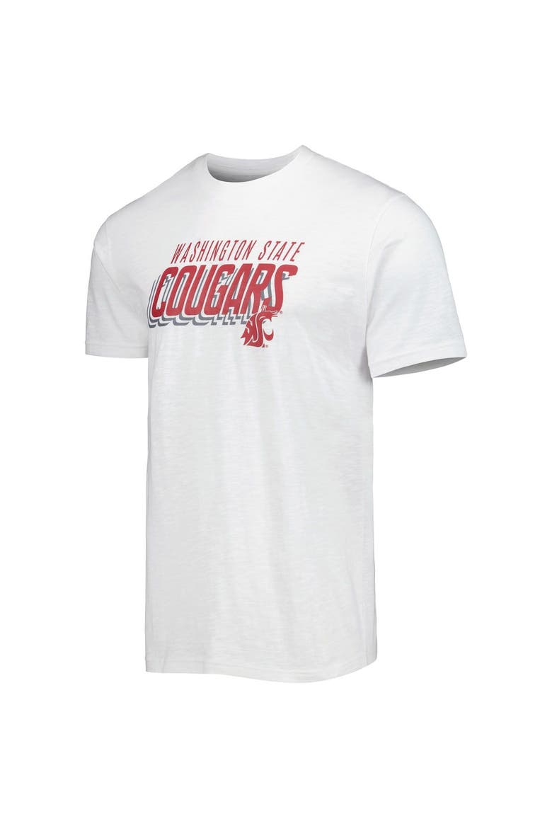 Men's Concepts Sport Charcoal/White Washington State Cougars Downfield T-Shirt & Shorts Set, Alternate, color, Charcoal