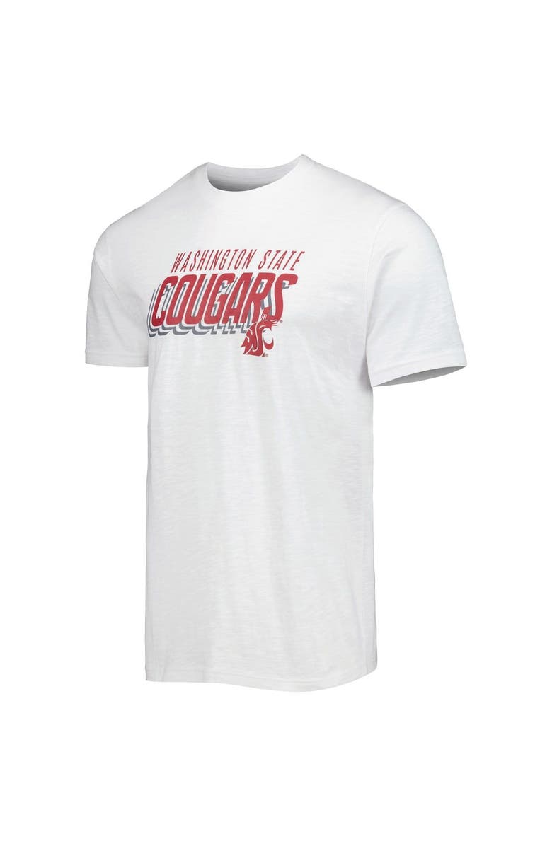 CONCEPTS SPORT Men's Concepts Sport Charcoal/White Washington State Cougars Downfield T-Shirt & Shorts Set, Alternate, color, Charcoal